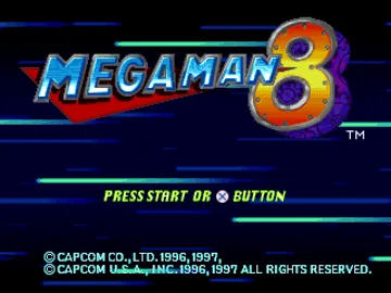 Mega Man 8 (US) screen shot title